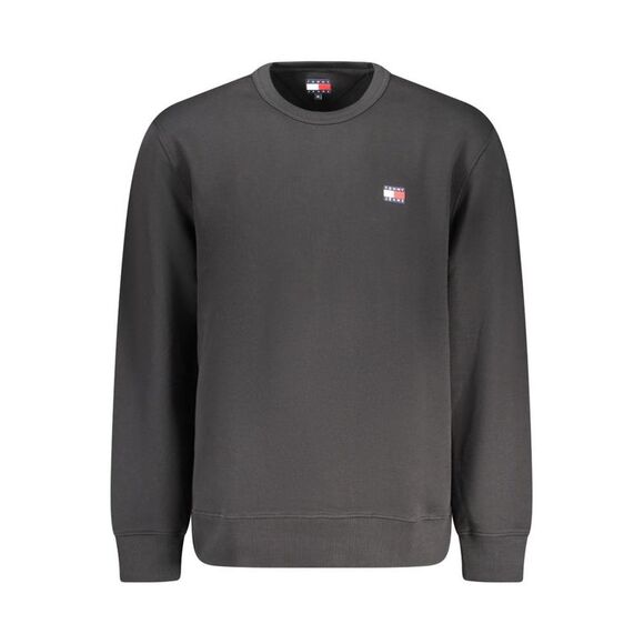 Tommy Hilfiger Black Cotton Mens Men's Sweatshirt